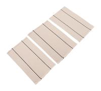DOITOOL 3 Pezzi Stoppino Stabile e Alta Durata in Cotone Beige per Lampade a Olio e Lanterne Hurricane per Campeggio e Interruzioni