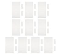 DOITOOL 30 Pezzi Fogli Rete in Plastica Bianca per Borse all'Uncinetto, | Fori Uniformi, Taglio Facile e Scorrimento Regolare Dell'ago, Comodi da Portare per Progetti Creativi