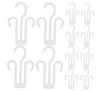 DOITOOL 30 Pezzi Ganci Appendiscarpe da Muro in PP Spesso Organizer Scarpe Sospeso Leggero per Asciugatura Rapida e Stoccaggio Versatile di Ciabatte e Accessori