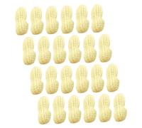 DOITOOL 30 pezzi Gomme Arachide Portatili Forma di Nocciolina Gommine Piccole Simpatiche Resistenti per Scuola Ufficio e Premi Accessori Cancelleria Divertenti e Colorati