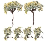 DOITOOL 30 steli di Bacche Rosse Artificiali: Rami di Bacche - Spray di Natalizie per Decorazioni Floreali per la casa, Le Vacanze, i Matrimoni, L'Albero di Natale Fai da Te