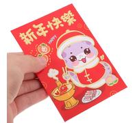 DOITOOL 36 Pezzi Buste Rosse Anno del Serpente Buste Tradizionali per Capodanno Cinese Pacchetti Rosso Denaro per Regali Festa Stagionale Design Cartone Animato Confezione Regalo Buon Anno