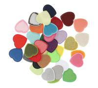 DOITOOL 36 Pezzi Toppe Termoadesive Cuore Ricamate in Poliestere, Facili da Usare e Pratiche per Cappotti e Cappelli, Patch Personalizzate per Abbellire e Riparare i Vestiti