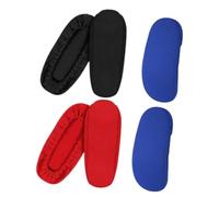DOITOOL 3Paia Copertura Bracciolo Sedia Ufficio Coperture Rimovibili per Braccioli e Protezione per Sedia Ufficio Comfort