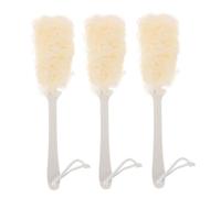 DOITOOL 3pezzi Spazzola Per Doccia Manico Lungo Spazzola Per Corpo e Esfoliante Per Schiena Asciugamano Da Bagno Pratici Strumenti Per Pulizia Del Corpo