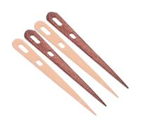 DOITOOL 4 Pezzi Americi Aratti in Maglieria Strumenti Di Tessitura Tessitura Degli Aghi Telaio Aghi a Maglia Occhio Strumento Per Tessere Arazzi Ago Fabbricazione Cucire Di Legno