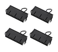 DOITOOL 4 Pezzi Avviamento Di Potenza Ponticello Di Alimentazione Atx Strumento Ponticello Di Alimentazione Avviatore Di Alimentazione Atx Tester Di Alimentazione Black Addominali