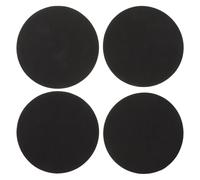 DOITOOL 4 pezzi di cuscinetti autoadesivi antiscivolo per mobili: protezioni adesive rotonde da 5" per basi di lampade - protezioni antiscivolo per mobili per lavori fai da te e protezione della