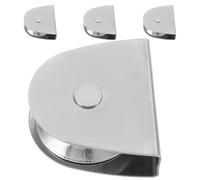 DOITOOL 4 pezzi di ferramenta per puleggia per asta della bandiera - Puleggia per cuscinetti per impieghi gravosi, blocco ruota di sollevamento bandiera - Parti di riparazione per asta della per