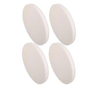 DOITOOL 4 Pezzi Imbottitura in Schiuma ad Alta Densità Rotonda 34 Cm X 2 Cm per Cuscino Sedia da Pranzo, Divano e Sedile Auto, Inserto Riempitivo per Progetti Artigianali e Tappezzeria