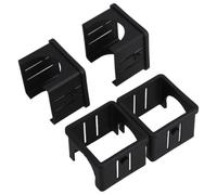 DOITOOL 4 Pezzi Manicotto Quadrato per Attrezzature Fitness in Pp e Pa Design Cavo e Rivestimento Interno, Riduce Rumore e Aumenta capacità di Carico per Allenamenti Intensi