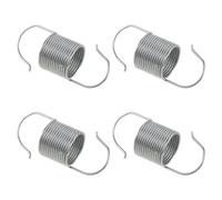 DOITOOL 4 Pezzi Molla con Gancio per Ritorno Acceleratore Molle Piccole in Resistenti per Parti di Ritorno Acceleratore Diesel Micro Tiller Sostituzione Rapida e Affidabile