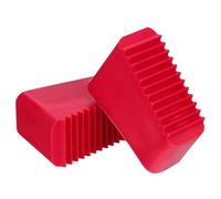 DOITOOL 4 pezzi Piedini Antiscivolo per Scaletta Copri Piedi Scala in Gomma Resistente all Usura Protezione Sicura per Piedino Scala Semplice da Installare Accessori per Scale Domestiche