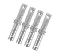 DOITOOL 4 Pezzi Pz Pin di Collegamento per Ponteggio Perni Zincati Spessi Accessori Mobili per Trabattello Ricambi Resistenti per Ponteggio Edilizia Supporto Stabile e Sicuro
