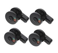 DOITOOL 4 pezzi Serratura Porta Privacy Wc Pubblico con Indicatore Occupato Aperto Rotante per Bagni Uffici Palestre Scuole Ristoranti