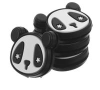 DOITOOL 4 Pezzi Silicone Ammortizzatore da in Racchetta Tennis | Design Panda, Assorbe gli Urti, Facile da Installare, Adatto alle Corde della Racchetta