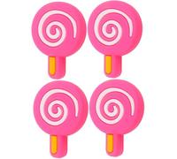 DOITOOL 4 Pezzi Smorzatori Antivibrazione per Racchette da Tennis a Forma di Lecca-Lecca in Silicone Morbido Ammortizzatori di Vibrazioni per Tennis Compatibili Accessori Sportivi