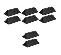 DOITOOL 4 Set Clip Fissaggio per Divisori Scrivania per Accessorio per Separazione Ufficio Stabilità Garantita 2 Pezzi * 4