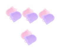 DOITOOL 4 Set Di Spazzole Per Il Viso in Silicone Per Una Pulizia Profonda Per Un'esfoliazione Delicata E Per La Della Pelle Del Viso 2 Pezzi*4