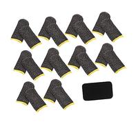 DOITOOL 4 Set lettino da gioco accessori gaming accessori play gaming guanti touch screen protettore Schermo culle per le dita custodia protettiva fibra d'argento