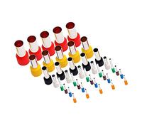 DOITOOL 40 Pezzi Cutter Rotondi in Acciaio per Argilla Polimerica e Pasta Dimensioni per Taglio Preciso in Fai da Te Strumenti per Modellazione Decorazioni e Biscotti