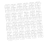 DOITOOL 40 Pezzi di Colori Vassoio per Miscelazione Colori per Acquerelli Portatile per Pigmenti