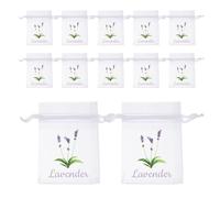 DOITOOL 40pezzi Sachet Vuoto Coulisse per Spezie di Lavanda Sacchetto Rete per Conservare Fiori Secchi Bustina Profumata Ricaricabile per Aromaterapia per Feste in Casa Guardaroba