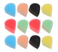 DOITOOL 48 Spugne Per Trucco Viso: Spugne Per Trucco Viso A Forma Di Petalo Ad Alta Densità Per Bambini - Applicatori A Forma Di Lacrima Per Feste Festival E Body Art