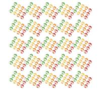 DOITOOL 480 Pezzi Etichette Rotonde per Livelli di Spezie in PVC per | Indicatore Visivo del Grado di Piccantezza, Forte Adesione, per Pasti Confezionati e Cibi Preparati