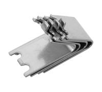 DOITOOL 4pezzi Accessori Per Frigorifero Clip Di Ricambio Per Ripiano Del Frigorifero in Inossidabile Supporto Per Ripiani Del Congelatore Ganci Di Rinforzo Per Di Ricambio Per Per Bevande