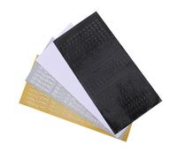 DOITOOL 4pezzi Adesivi Lettere Minuscole in PVC Decalcomanie Lettere e Numeri per Scrapbooking Adesivi Lettering Artigianale per Decorazioni Cappelli di Laurea e Progetti