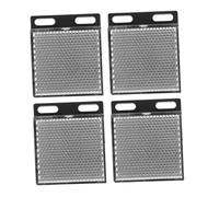 DOITOOL 4pezzi Riflettore Fotoelettrico Per Dispositivo Rilevatore Riflettore Fotocellula Specchio Catadiottrico Per Fotoelettrico Pannello Retroriflettente