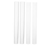 DOITOOL 4pezzi Rullo in Acrilico Trasparente per Modellare Argilla Solida di Bastoncini per Laminazione in Acrilico Rullo Cavo per Argilla Fai da Te Utensili per Laminazione Accessori