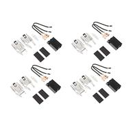 DOITOOL 4sets Blocchi Di Collegamento Per Elementi Del Piano Cottura Elettrico Kit Di Ricambio Per Prese Di Bruciatore Compatibile Con Vari Modelli Di Forni e Cucine