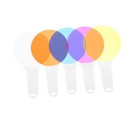 DOITOOL 5 Fogli Di Pellicola Traslucida Materiale Didattico Per Esperimenti Prescolari Schede Con Filtro Colorato Risorse Didattiche Sul Scheda Con Filtro Colorato Traslucido