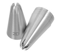 DOITOOL 5 pezzi Beccucci Decorativi in Acciaio per Pasticceria Ugelli Russi per Torte Cupcake e Biscotti Strumenti Professionali per Decorazione Floreale