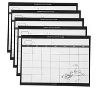 DOITOOL 5 Pezzi Blocchetto Piano Giornaliero da Scrivania Notepad per Pianificazione di Qualità per Ufficio Studio e Organizzazione Personale