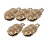 DOITOOL 5 Pezzi Campana Per Animali Domestici Campane Collana Per Cani Cane Accessori Nozze Per Cani Di Piccola Taglia Fascino Decorazione a Campana Piccolo Yellow Rame