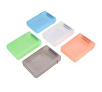 DOITOOL 5 Pezzi Custodia Protettiva per Hard Disk 3.5 Pollici in Plastica Design a Chiusura Resistente e Antiurto per Uso Domestico e Lavorativo Colore Casuale