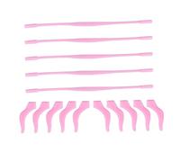 DOITOOL 5 Set Slip Cinturini in Silicone Elastici per Regge Occhiali con Ganci Antiscivolo e Custodia Trasparente Rosa Accessori Sicuri per Sport e Attività Outdoor