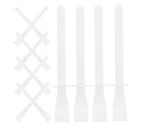 DOITOOL 50 pezzi Bastoncini Flessibili per Stendere Colla Applicatori Manuali per Progetti Handmade in Pelle e Pittura Olio Spatole Precise per Artigianato e Lavori