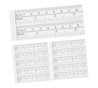 DOITOOL 50 Pezzi Carta Flessibile Doppia Faccia Righello Misurazione Portatile per Infermieri Uso e Artigianale