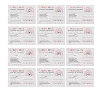 DOITOOL 50 Pezzi Carte di Incentivazione per Insegnanti in Carta per Premi Comportamento Positivo Studenti Messaggi di Incoraggiamento per Comunicazione Genitori Scuola Primaria