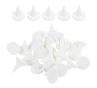 DOITOOL 50 Pezzi Chiodi Refrattari per Ceramica Supporti per Ceramica in Allumina Riutilizzabili per Cottura Sospesa e Tecniche di Cottura Multiple 2 Sacche