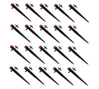 DOITOOL 50 Pezzi Spray Nozzles Irrigazione Regolabile con Gancio per Piante Giardino Vasi Balcone Irrigazione Goccia Risparmio Acqua