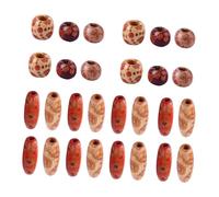 DOITOOL 500 Perline per Chioma in Materiale Composito per DIY Dreadlocks e Accessori per Acconciature, per Progetti Fai-da-te e Decorazioni per Borse