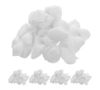 DOITOOL 500 Pezzi Palline di Cotone Sgrassato Bianco per Pulizia Delicata e Assorbente, la Cura e Viaggi, Materiale Morbido e Resistente