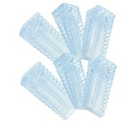 DOITOOL 6 Pezzi Fermaporta Antiscivolo Gomma Wedgper Porte Design Elegante e Resistente Protezione per Casa e Ufficio
