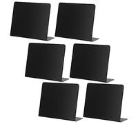 DOITOOL 6 Pezzi Lavagne Decorative Multifunzionali per Menu e Prezzi Lavagne Tavolo Leggera per Buffet e Decorazioni Facili e Riutilizzabili