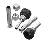 DOITOOL 6 pezzi Manicotti per Manico Saldatore in Acciaio Sleeve per Impugnatura Saldatura Compatibili con Vari Modelli Kit Leggeri per Appassionati e Professionisti della Saldatura